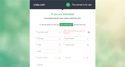 Desktop Screenshot of crata.com